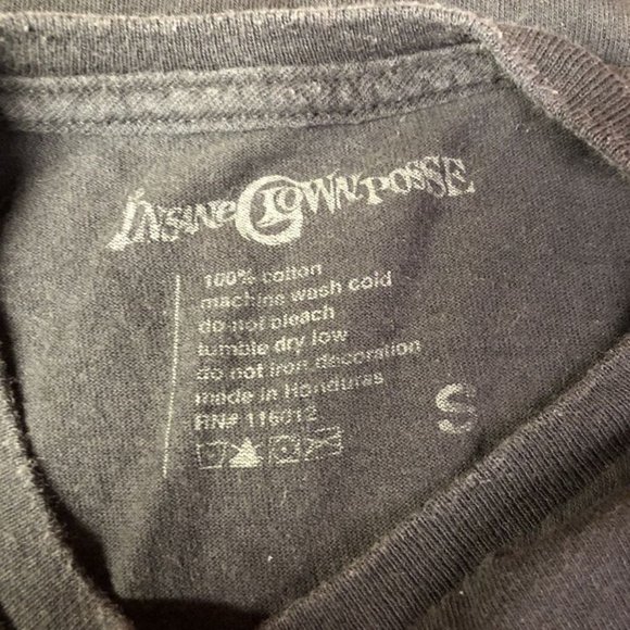 Insane Clown Posse ICP Mens T Shirt S Black NEON Pink Green Hip Hop Horrorcore - Picture 4 of 4